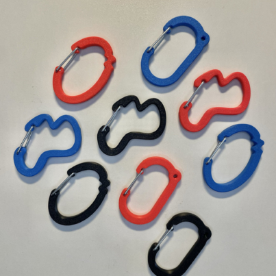 mosquetones clip city.